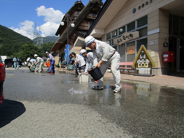 打ち水大作戦２０１９！！