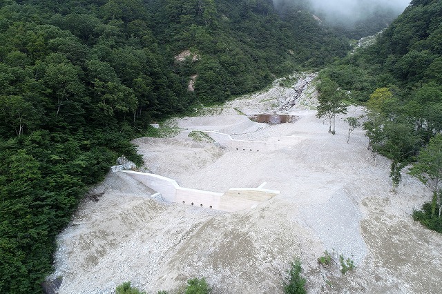 三方崩（弓ヶ洞）復旧治山工事　完了✨