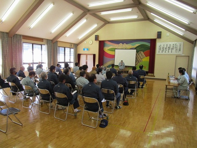 雪氷対策作業「安全大会」